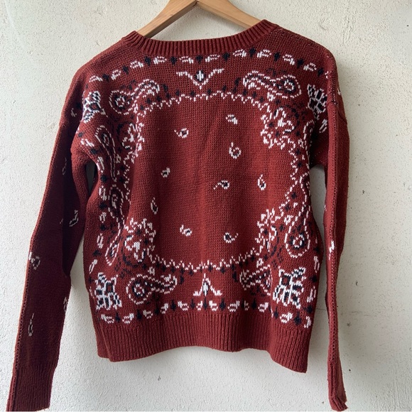 Madewell bandanna sweater - Picture 7 of 7